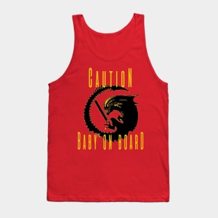 Caution Baby On Board Tank Top